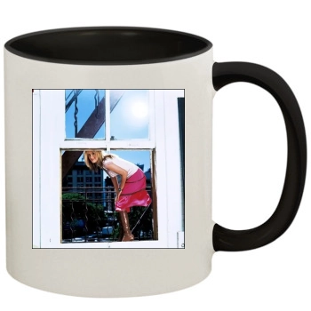 Alicia Silverstone 11oz Colored Inner & Handle Mug