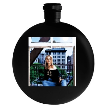 Alicia Silverstone Round Flask