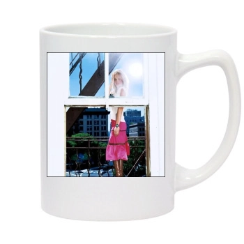 Alicia Silverstone 14oz White Statesman Mug