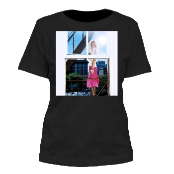 Alicia Silverstone Women's Cut T-Shirt