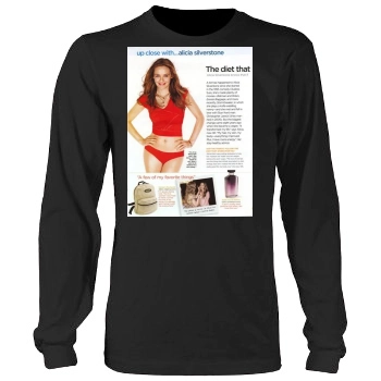 Alicia Silverstone Men's Heavy Long Sleeve TShirt