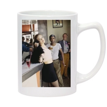 Alicia Silverstone 14oz White Statesman Mug