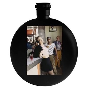 Alicia Silverstone Round Flask