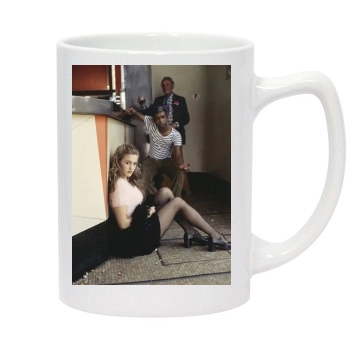 Alicia Silverstone 14oz White Statesman Mug