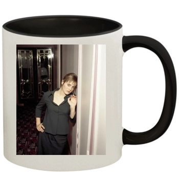 Alicia Silverstone 11oz Colored Inner & Handle Mug