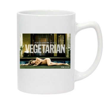 Alicia Silverstone 14oz White Statesman Mug