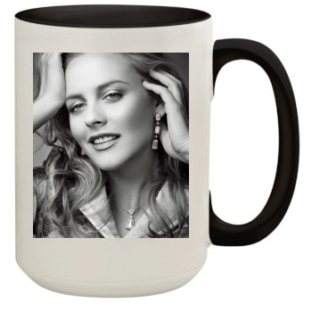 Alicia Silverstone 15oz Colored Inner & Handle Mug