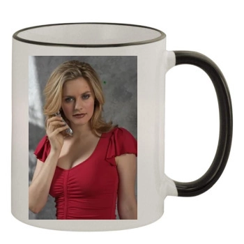 Alicia Silverstone 11oz Colored Rim & Handle Mug