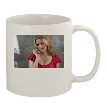 Alicia Silverstone 11oz White Mug