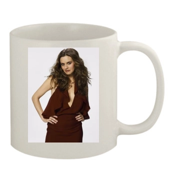 Alicia Silverstone 11oz White Mug