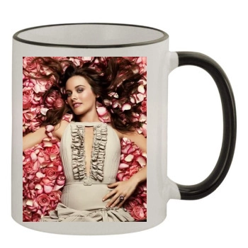 Alicia Silverstone 11oz Colored Rim & Handle Mug