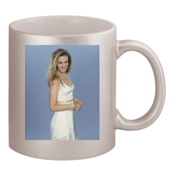 Alicia Silverstone 11oz Metallic Silver Mug