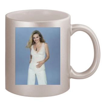 Alicia Silverstone 11oz Metallic Silver Mug