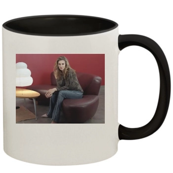 Alicia Silverstone 11oz Colored Inner & Handle Mug