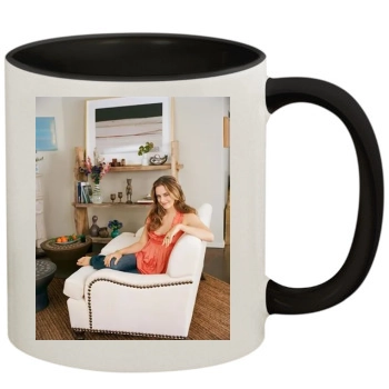 Alicia Silverstone 11oz Colored Inner & Handle Mug