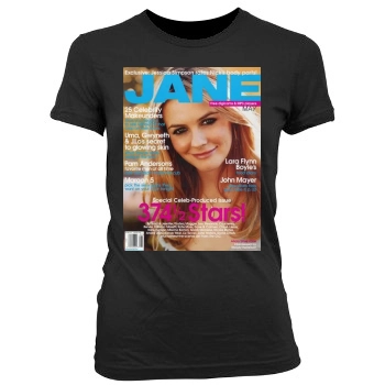 Alicia Silverstone Women's Junior Cut Crewneck T-Shirt