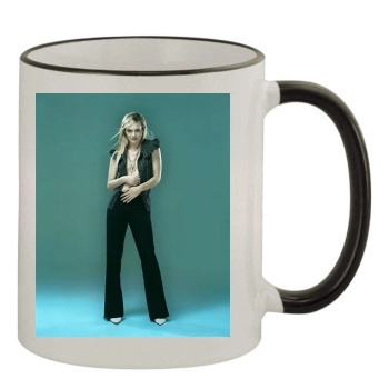 Alicia Silverstone 11oz Colored Rim & Handle Mug