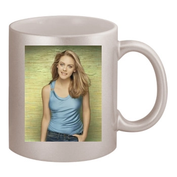 Alicia Silverstone 11oz Metallic Silver Mug