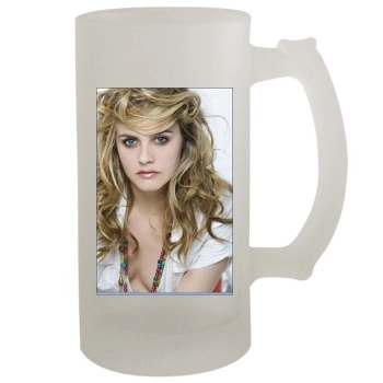 Alicia Silverstone 16oz Frosted Beer Stein