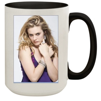 Alicia Silverstone 15oz Colored Inner & Handle Mug