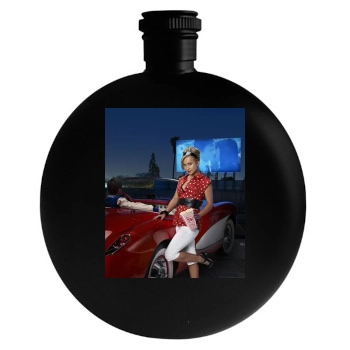 Hayden Panettiere Round Flask