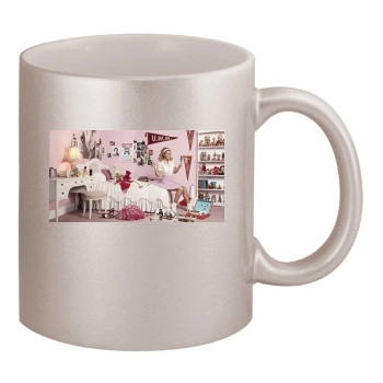 Hayden Panettiere 11oz Metallic Silver Mug