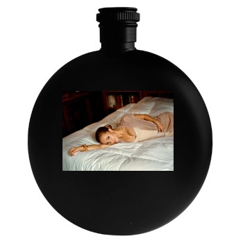 Hayden Panettiere Round Flask