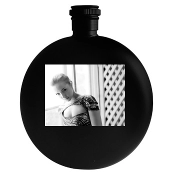 Hayden Panettiere Round Flask