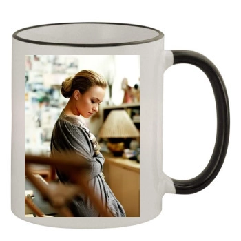 Hayden Panettiere 11oz Colored Rim & Handle Mug