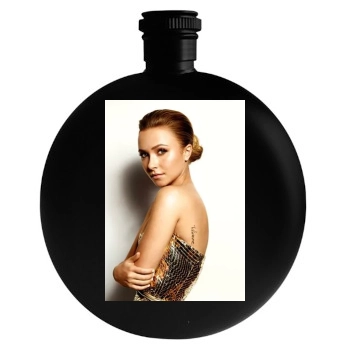 Hayden Panettiere Round Flask