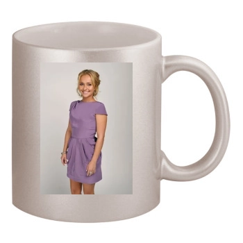 Hayden Panettiere 11oz Metallic Silver Mug