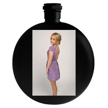 Hayden Panettiere Round Flask