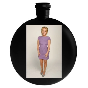 Hayden Panettiere Round Flask