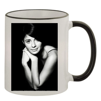 Shiri Appleby 11oz Colored Rim & Handle Mug