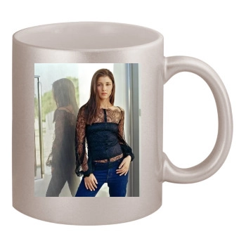 Shiri Appleby 11oz Metallic Silver Mug