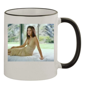 Shiri Appleby 11oz Colored Rim & Handle Mug