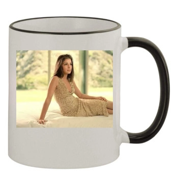 Shiri Appleby 11oz Colored Rim & Handle Mug