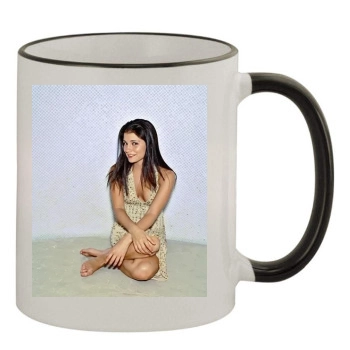 Shiri Appleby 11oz Colored Rim & Handle Mug