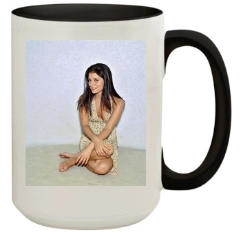 Shiri Appleby 15oz Colored Inner & Handle Mug