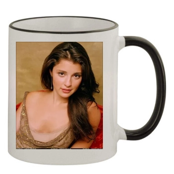 Shiri Appleby 11oz Colored Rim & Handle Mug