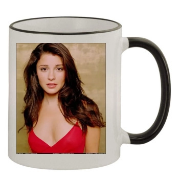 Shiri Appleby 11oz Colored Rim & Handle Mug