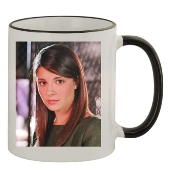 Shiri Appleby 11oz Colored Rim & Handle Mug