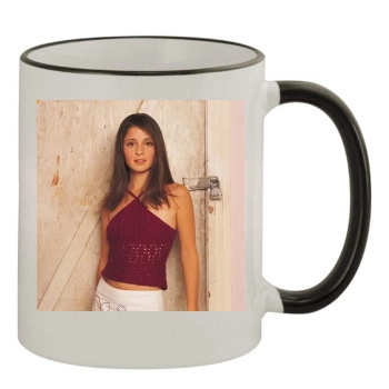 Shiri Appleby 11oz Colored Rim & Handle Mug