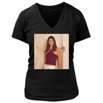 Shiri Appleby Women's Deep V-Neck TShirt