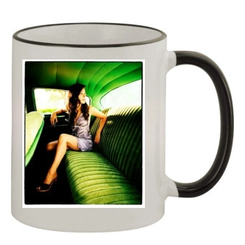 Shiri Appleby 11oz Colored Rim & Handle Mug