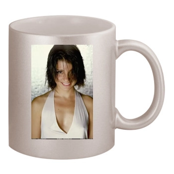 Shiri Appleby 11oz Metallic Silver Mug