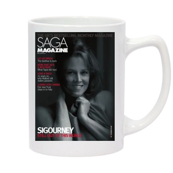 Sigourney Weaver 14oz White Statesman Mug