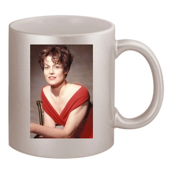 Sigourney Weaver 11oz Metallic Silver Mug