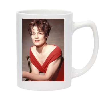 Sigourney Weaver 14oz White Statesman Mug