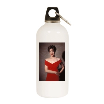 Sigourney Weaver White Water Bottle With Carabiner